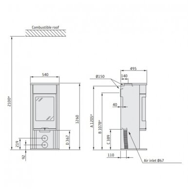 CONTURA C610 krosnelė (su pasirinkimais) 1