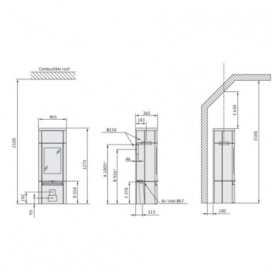 CONTURA C890T krosnelė (su pasirinkimais) 1