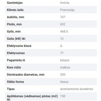 INVICTA GRANDE VISION 700 su tiesiu tikslu 2