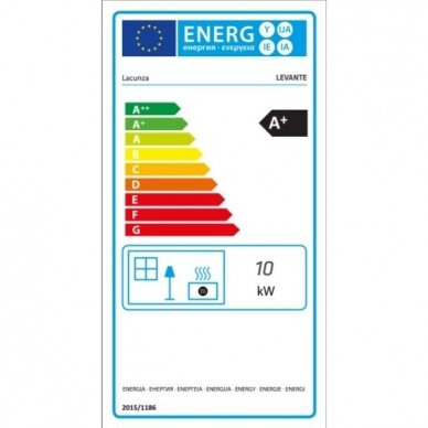 Ketinė krosnelė Lacunza Levante 10,0kW 5