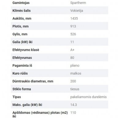 SPARTHERM VARIA S62,3h-4S plieninis židinio ugniakuras 3